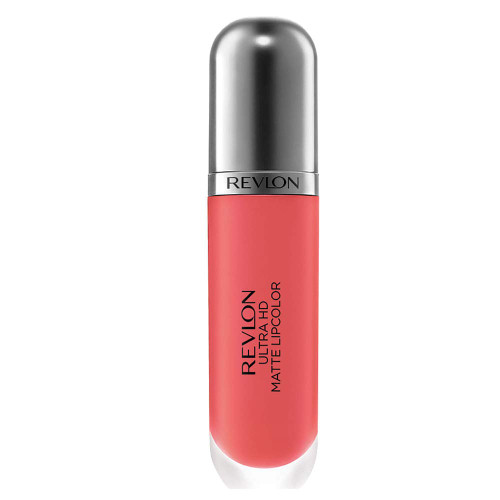 Revlon Ultra HD Matte Lipcolor, Velvety Lightweight Matte Liquid Lipstick In Red/Coral, Flirtation (620)