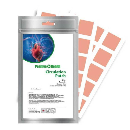 Easylife Advanced Circulation Patch (Pack of 30), Circulation Booster Patch with Copper Magnetic Disk, Helps Improve Blood Circulation, Specially Formulated with Turmeric and Zinc - Fully Guaranteed