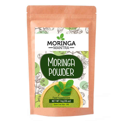 Moringa Mantra Moringa Leaf Powder, 1 kg, Naturally Grown Powder