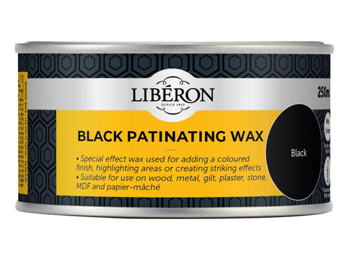 v 33 sa Liberon Patinating Wax Black 250ml