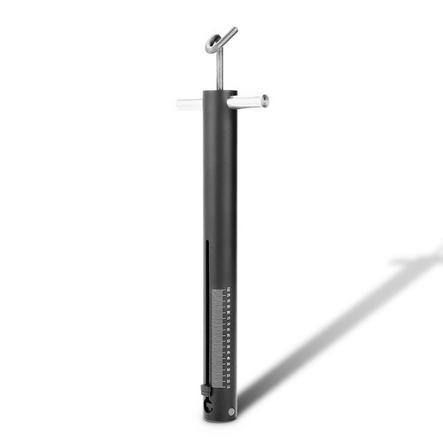 DAUERHAFT Portable Hand Held Archery Bow Scale Accurate Draw Weight Measurement Tool Power Range 15 to 100lbs for Recurve Bow Compound Bow Hunting Outdoor Shooting Practice
