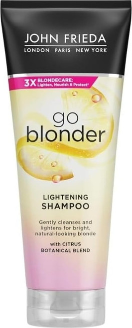 John Frieda Sheer Blonde Go Blonder Lightening Shampoo, 250 ml by John Frieda