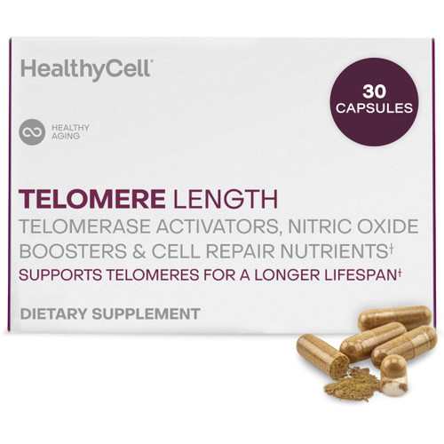 HealthyCell Telomere Length Supplement - AC-11, Astragalus & Resveratrol
