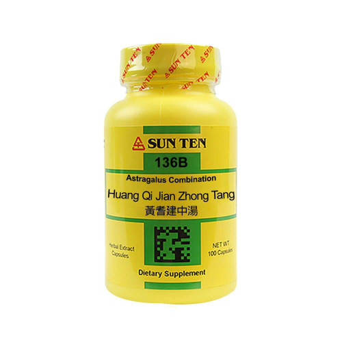 Sun Ten - Astragalus Combination Capsules / Huang Qi Jian Zhong Tang / 黃耆建中湯