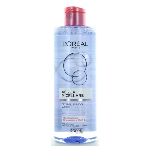 L'Oreal Paris Micellar Water Makeup Remover for Normal to Dry Skin 400 ml
