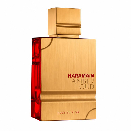 Al Haramain Amber Oud Ruby Edition Eau De Parfum Spray 60ml (2 oz) - Unisex Arabian Perfume for Women & Men, Long-Lasting Amber Fragrance with Rich, Luxurious Scent
