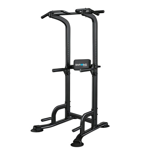 BARWING Power Tower Pull Up Bar Station for Home Gym Dip Station Adjustable Height Strength Training Workout Equipment 400LBS