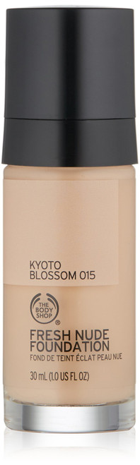 The Body Shop Fresh Nude Foundation, Shade 15 Kyoto Blossom, 1 Fluid Ounce