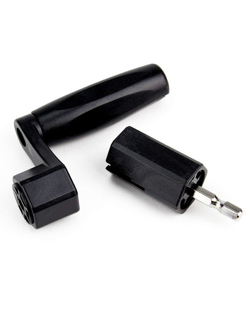 Metallor Guitar String Winder Bridge Pin Remover Speed Peg Puller Black