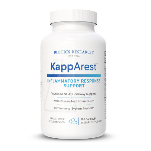 BIOTICS RESEARCH KappArest™ Turmeric Curcuma Curcumin 1150mg/Serv, 180 Caps