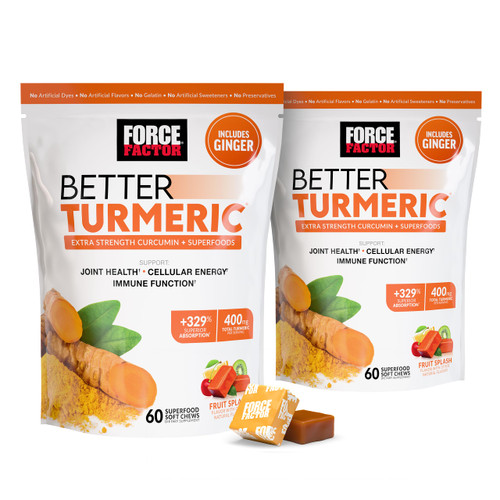 Force Factor Better Turmeric Supplement, Extra Strength Joint Support
