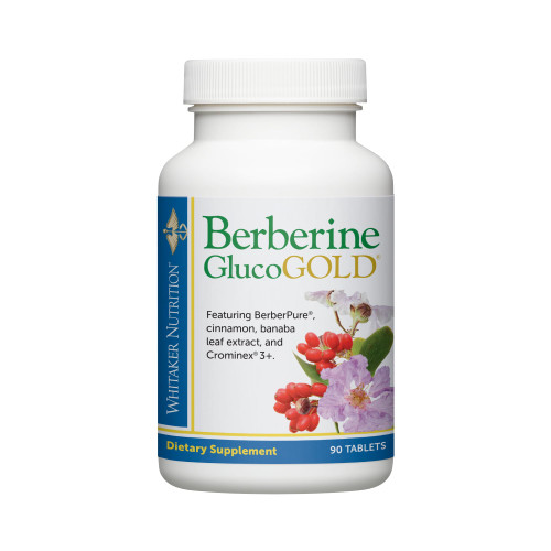 Dr. Whitaker’s Berberine GlucoGold Supplement with Cinnamon & Chromium