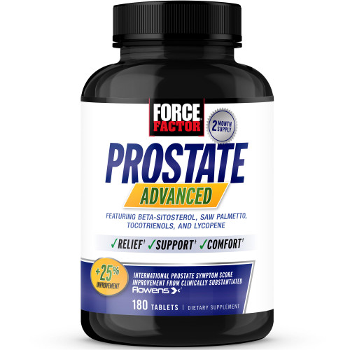 Force Factor Prostate Advanced, Prostate Health Supplement for Men
