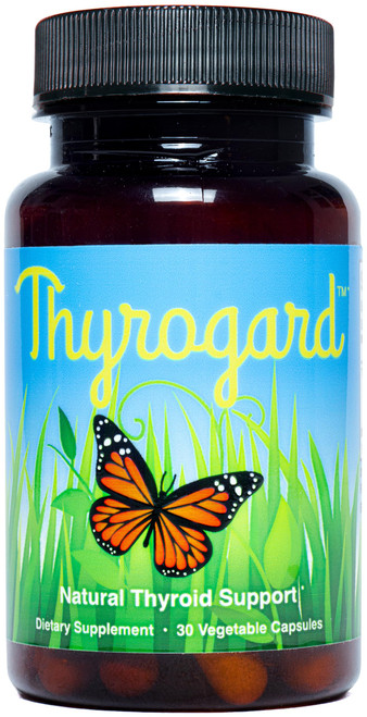 Thyrogard Natural Thyroid Support Supplement, Vegan, Gluten-Free