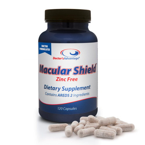 Doctor's Advantage Zinc-Free Eye Shield Vitamins, 120 Count, 30-Day Supply