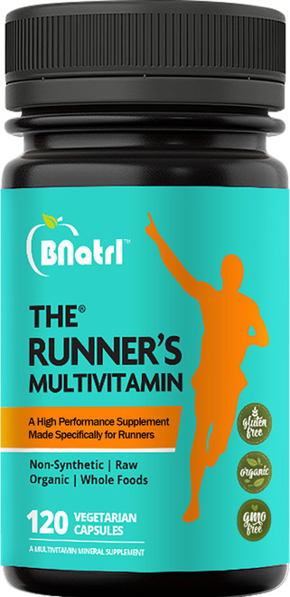The Runner's Multivitamin-Organic High Performance Multivitamin Made Specifically for Runners, 2 Months Supply