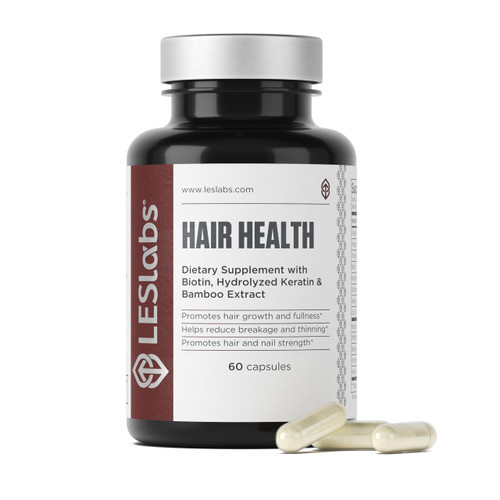 LES Labs Hair Health Hair Growth & Nails Supplement for Men and Women