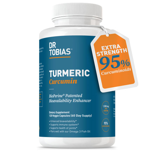 Dr. Tobias Turmeric Curcumin 1500 mg with BioPerine Extra Strength