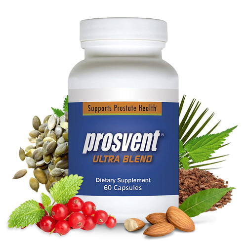 Prosvent Ultra Prostate Support with Cranberry, 60 Capsules