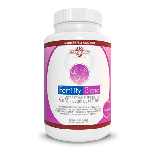Fertility Blend Dietary Supplement for Women, 90-Count, 1-Pack