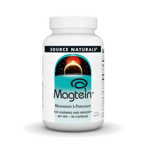 Source Naturals, Magtein Magnesium L-Threonate 667mg - 90 Capsules