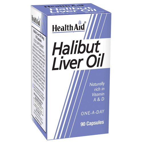 HealthAid Halibut Liver Oil - 90 Capsules