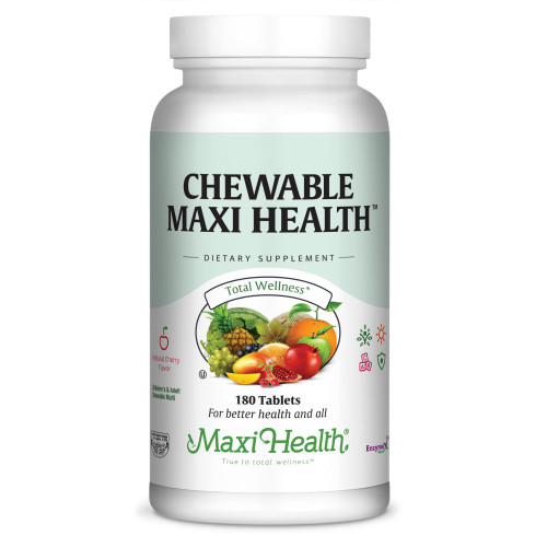 Maxi Health® Kids Multivitamin with Iron, Chewable (180 Tablets)
