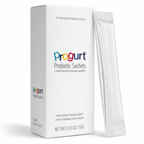 PROGURT Probiotic Sachets 1 Trillion CFU – Human Probiotic Isolate – 5 Pack