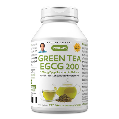 ANDREW LESSMAN ProCaps Green Tea EGCG 200 mg, 60 Capsules
