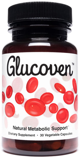 Glucoven Natural Metabolic Support Supplement, Vegan, Gluten-Free