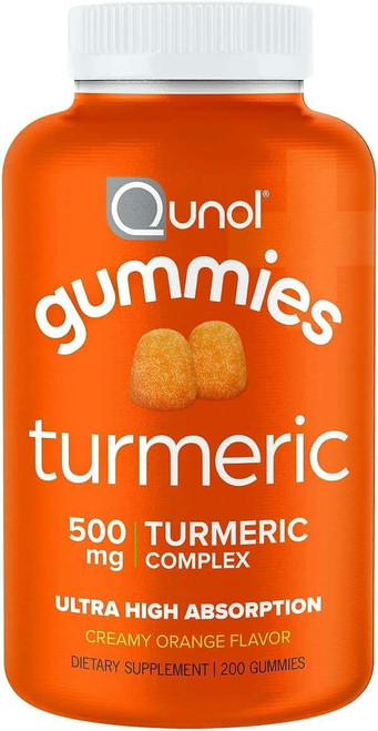 QUNOL Turmeric 500MG 200CT Gummies