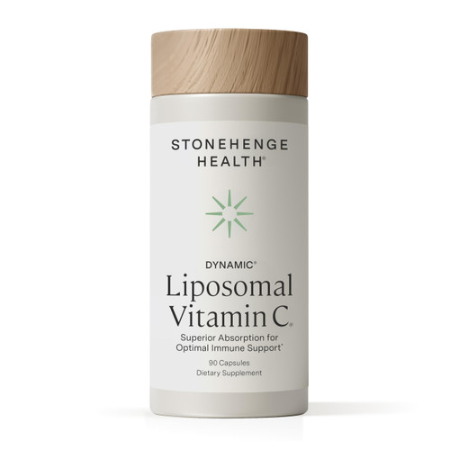 Stonehenge Health Dynamic Liposomal Vitamin C 1500mg - 90 Capsules - Advanced Formula - Phospholipids sourced from Non-GMO Sunflower, Supports Healthy Immune System, Collagen Synthesis & Brain Health