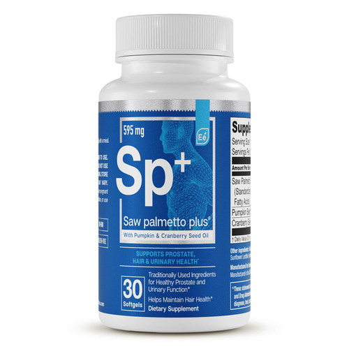 Essential Elements Saw Palmetto Plus - Promotes Bladder & Urinary Health - Prostate Support Supplement for Men with Pumpkin & Cranberry Seed Oil - 30 Count - 30 Servings