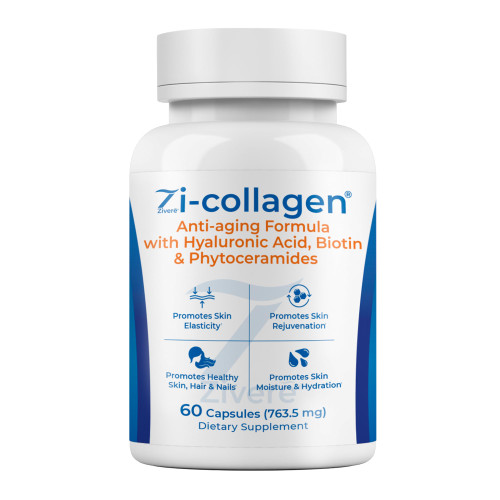 Zi-Collagen Marine Collagen Capsules for Skin, Hair & Nails