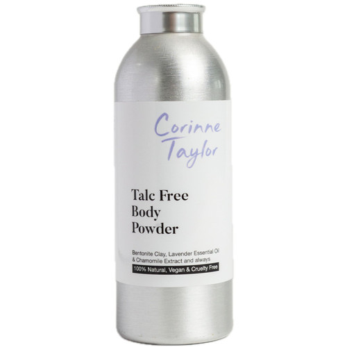 Corinne Taylor Talc Free Body Powder 85g – Natural Dusting Powder & Talcum Powder Alternative – Lavender & Chamomile for Chafing, Heat, Sweat & Sensitive Skin