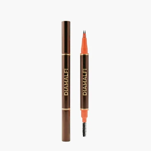 2 Tip Ultrafine Pen - for Beard & Eyebrows - Water Resistant, Natural Look, Easy to Use, Long Lasting - Beard Pencil Filler, Eyebrow Pencil Filler - Beard Pen, Brow Pen - DIAMALFI