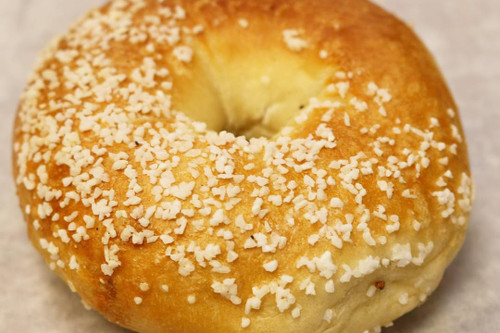 Fresh New York Classic Salted Bagel by RawJoy | Delicious Fresh Salted Bagels Pack of 12