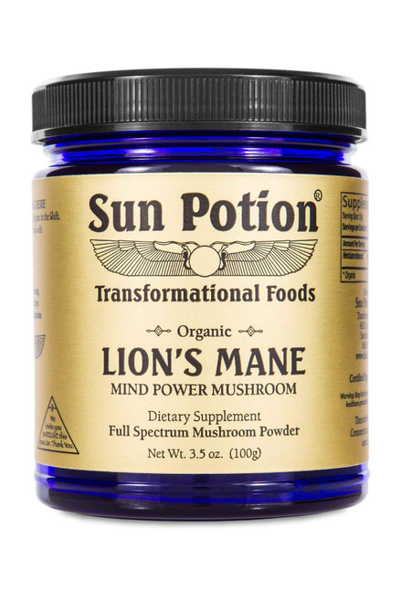 Sun Potion Lion's Mane Mind Power Mushroom, 100g