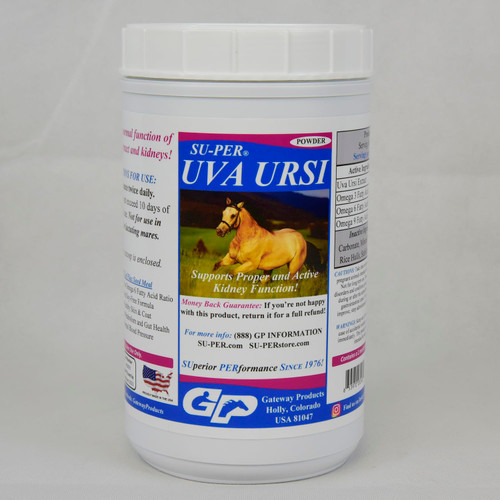 SU-PER Uva Ursi Supplement for Horses - Supports Proper and Active Kidney Function & Healthy Urinary Tract - 4 Pound