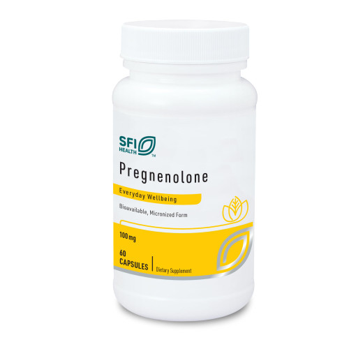 Klaire Labs SFI Health Pregnenolone, 60 Capsules
