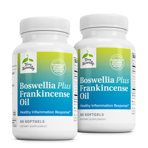Terry Naturally Boswellia Plus - Healthy Inflammation Response - 60 Count