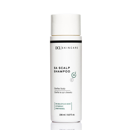 DCL Skincare SA Scalp Therapy Shampoo with Salicylic Acid for Itch & Flake Control, 8 Fl oz