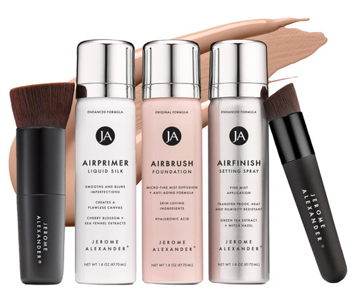 Jerome Alexander Magic Minerals Airbrush 5pc System - Warm Beige