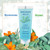 Bergman Kelly - Travel Size 2 in 1 Shampoo & Conditioner - 1 fl oz, 100 PK, Tropical Waterfall - Delight Your Guests w/Invigorating & Refreshing Shampoo Amenities - Small Hotel Toiletries in Bulk