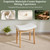 Royal Windsor Vanity Stool, 18" H Makeup Chair,Small Ottoman Stool
