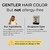 Simpler Hair Color for Men - Full Gray Coverage Dye Kit, Natural Black