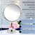 MIRRORVANA XXL Double Sided 3X Magnifying Makeup Mirror with Stand, 17"x11"