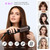 slopehill Mini Travel Dual Voltage Hair Dryer Brush,1000W Hot Air Brush