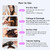 slopehill Mini Travel Dual Voltage Hair Dryer Brush,1000W Hot Air Brush