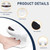 QUTUNI Nail Dryer for Regular Polish, 400W Large Nail Dryer Fan